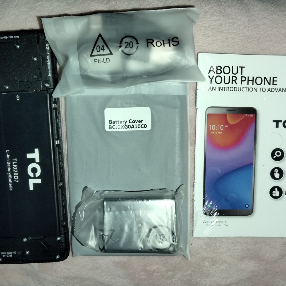 NEW TCL ION V SMARTPHONE LOCKED TO SAFELINK WIRELESS. WORTH $79-$99. ONLY $49.